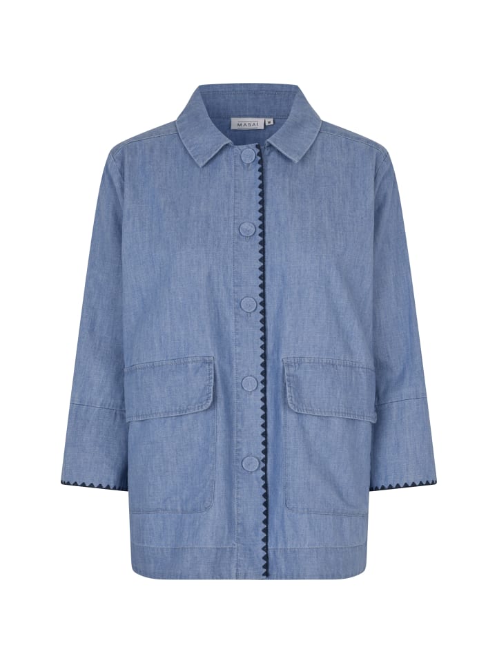 Блузка-куртка MaImanea из синего денима MASAI
Блузка-куртка MaImanea из синего денима MASAI