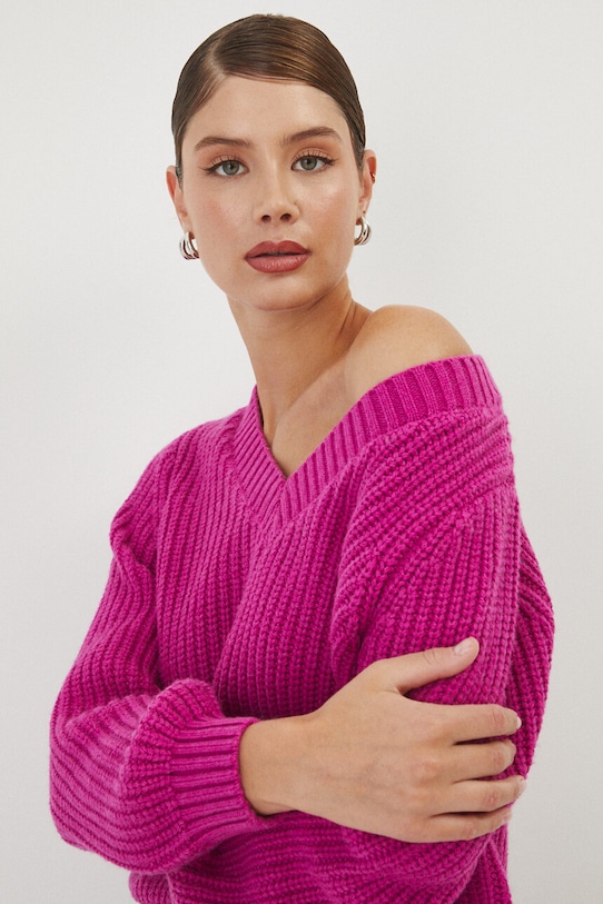 Свитер с добавлением шерсти Medicine, фиолетовый
Свитер с добавлением шерсти Medicine, фиолетовый