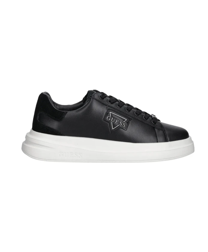 Кроссовки Elba из комбинированной кожи Guess, черный
Кроссовки Elba из комбинированной кожи Guess, черный