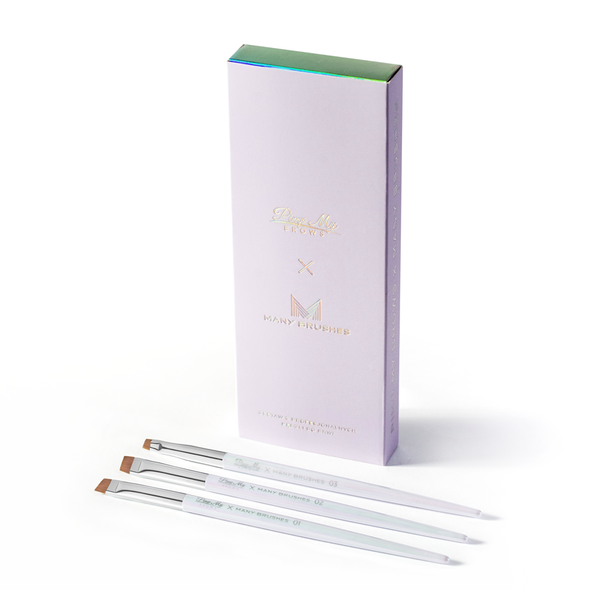Набор из 3 точных кистей для бровей, 1 упаковка. Many Beauty Pimp my brushes x 
Набор из 3 точных кистей для бровей, 1 упаковка. Many Beauty Pimp my brushes x
