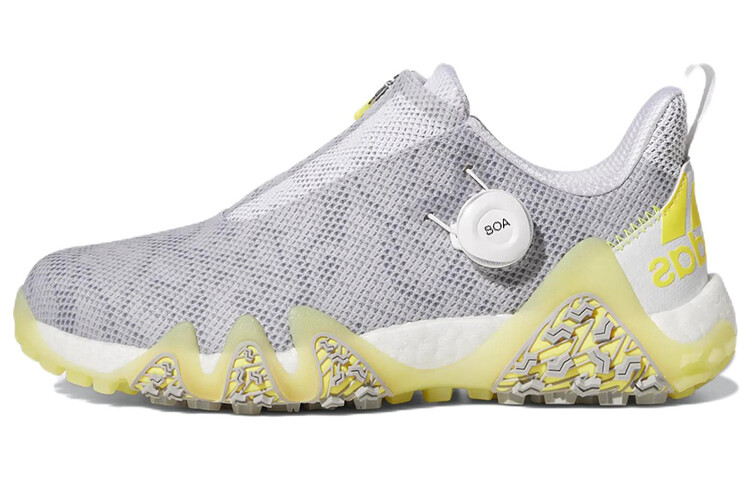 Кроссовки для гольфа Codechaos женские, низкие, серые Adidas
Кроссовки для гольфа Codechaos женские, низкие, серые Adidas