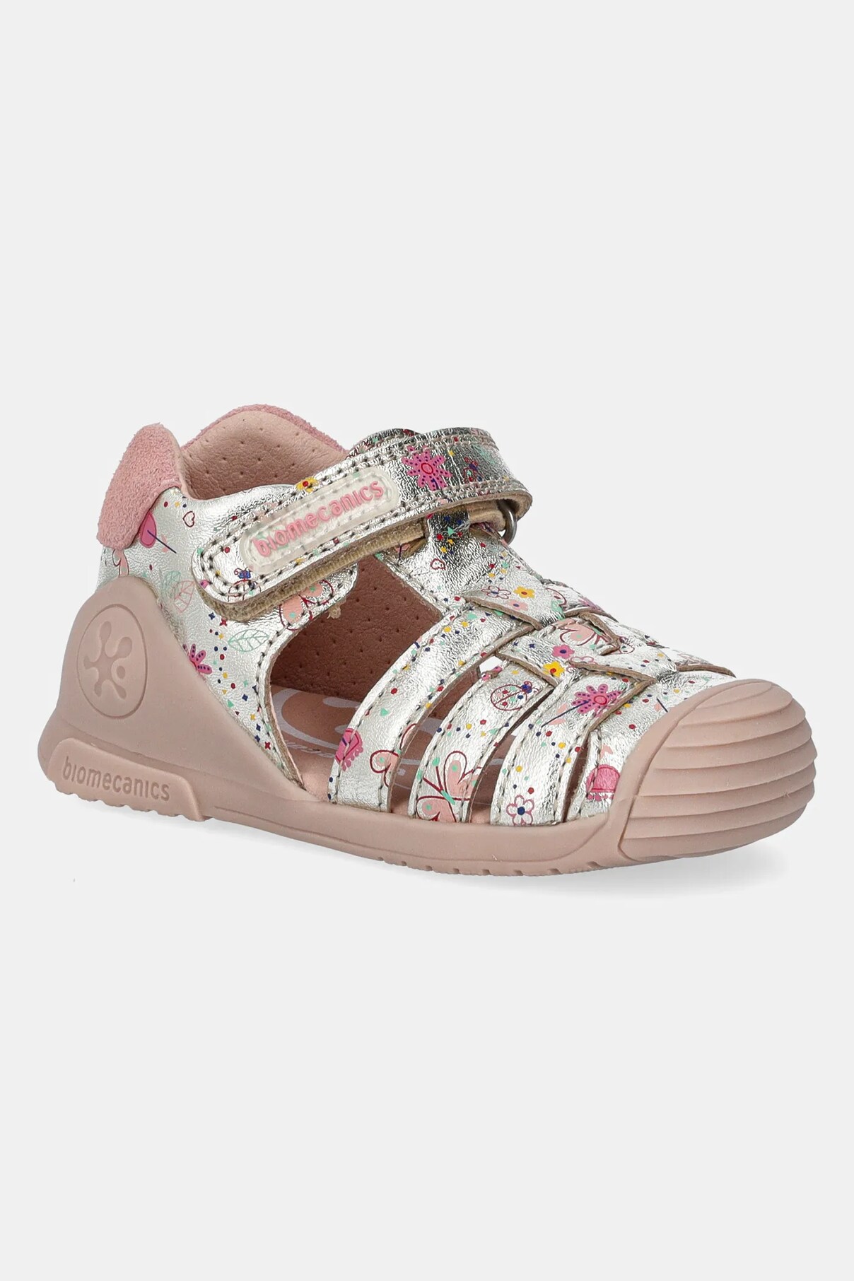 Детские кожаные сандалии Biomecanics, серебряный
Детские кожаные сандалии Biomecanics, серебряный