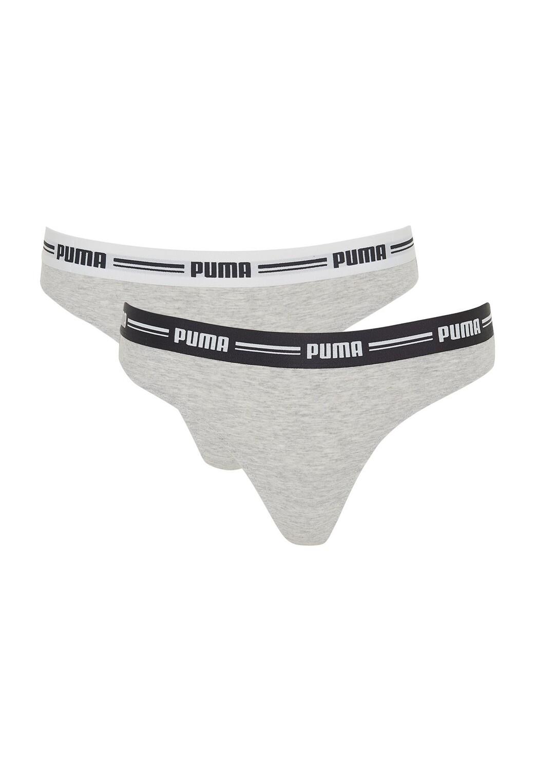 Стринги, 2 шт., спортивный, фирменный пояс, для женщин PUMA, цвет Grey Grey
Стринги, 2 шт., спортивный, фирменный пояс, для женщин PUMA, цвет Grey Grey