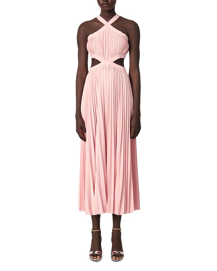 Платье макси с плиссировкой Maje, розовый
Платье макси с плиссировкой Maje, розовый