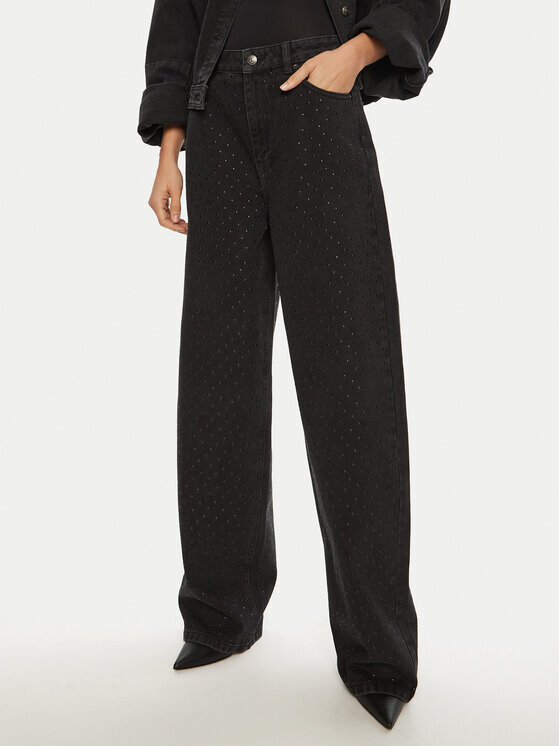 Джинсы обычного кроя Rotate, черный
Джинсы обычного кроя Rotate, черный