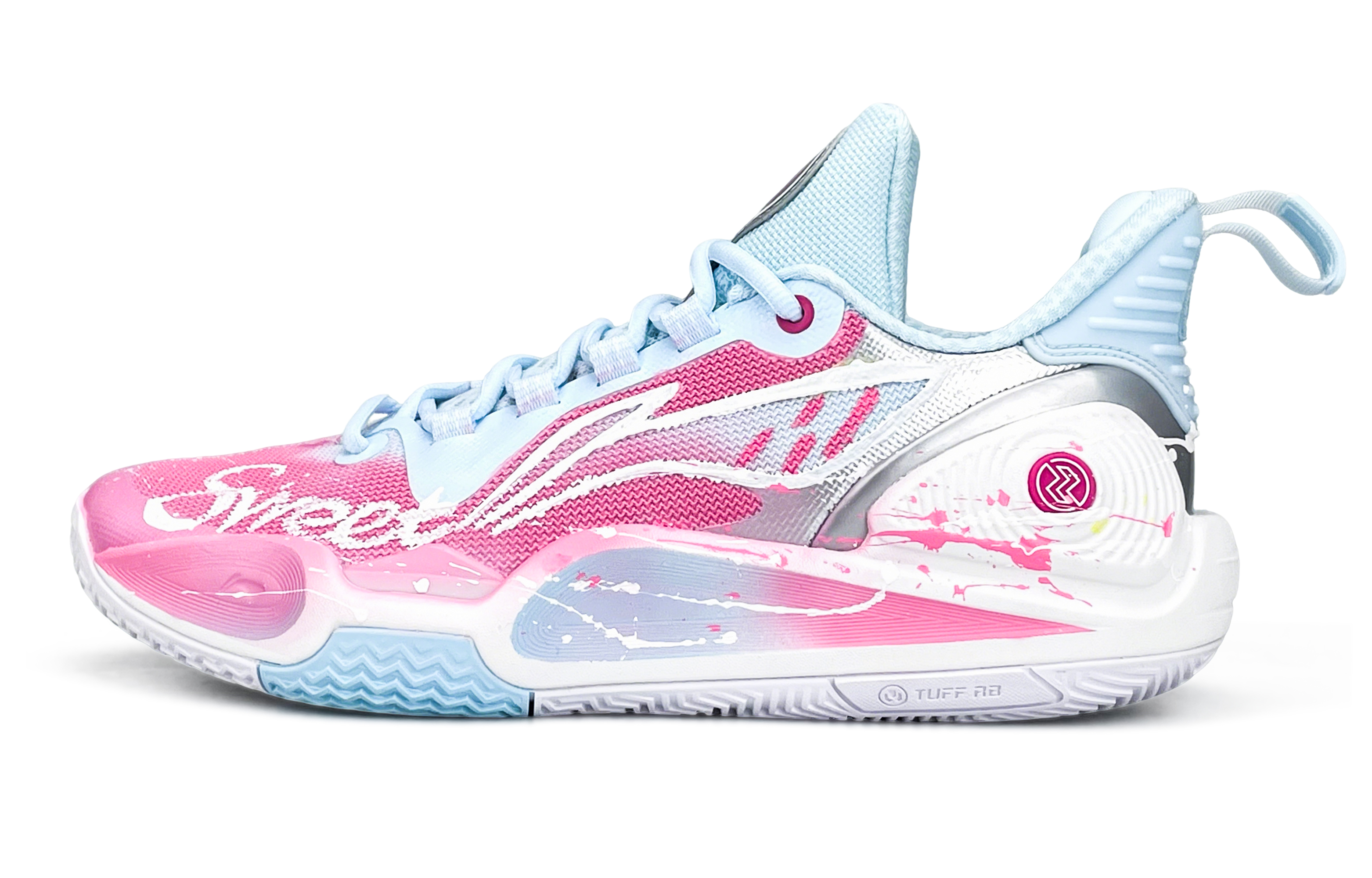 LINING Баскетбольные кроссовки Speed 9 с амортизацией и противоскользящим покрытием, низкие, мужские, цвет синий/розовый
LINING Баскетбольные кроссовки Speed 9 с амортизацией и противоскользящим покрытием, низкие, мужские, цвет синий/розовый