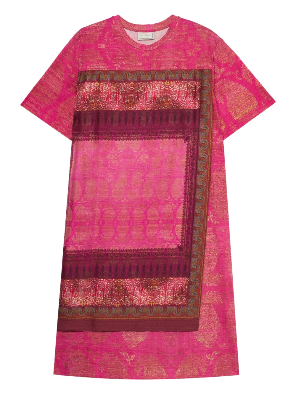 Платье-футболка с принтом пейсли Pierre-Louis Mascia, розовый
Платье-футболка с принтом пейсли Pierre-Louis Mascia, розовый