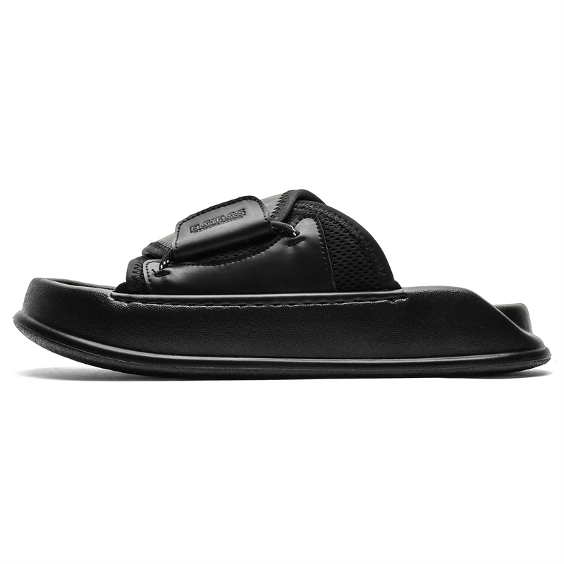 Сандалии-слайдеры с резиновой подошвой и противоскользящим покрытием для мужчин LUOMAIKE, Black
Сандалии-слайдеры с резиновой подошвой и противоскользящим покрытием для мужчин LUOMAIKE, Black