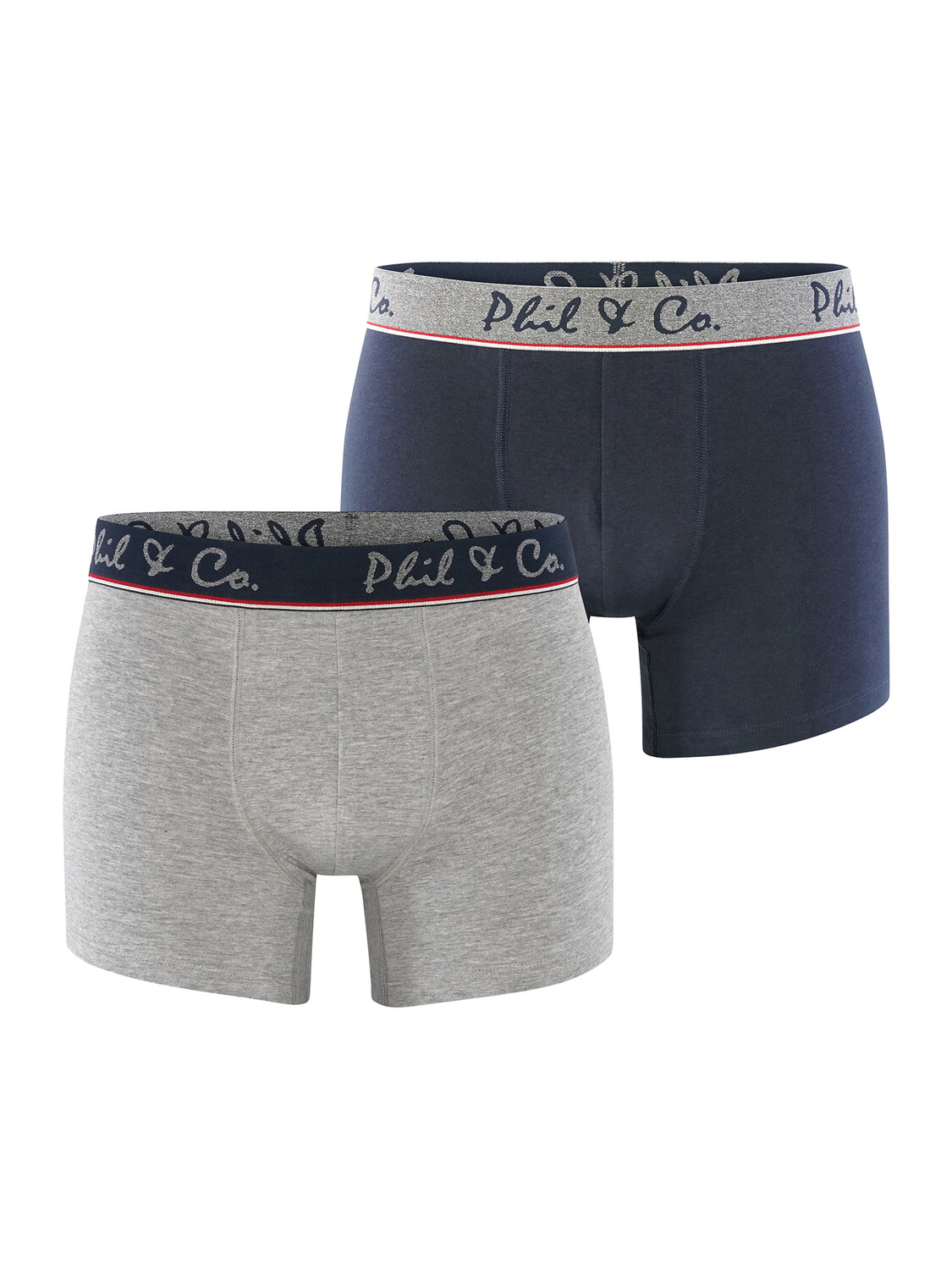 Боксеры Phil & Co Berlin Retroshorts 2-Pack Jersey, цвет navy grey
Боксеры Phil & Co Berlin Retroshorts 2-Pack Jersey, цвет navy grey