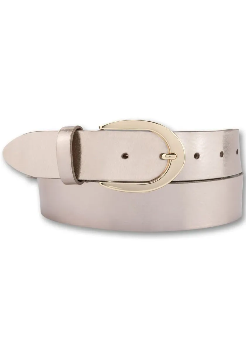 Кожаный ремень BERND GÖTZ с золотой застежкой в форме подковы, цвет Platin
Кожаный ремень BERND GÖTZ с золотой застежкой в форме подковы, цвет Platin