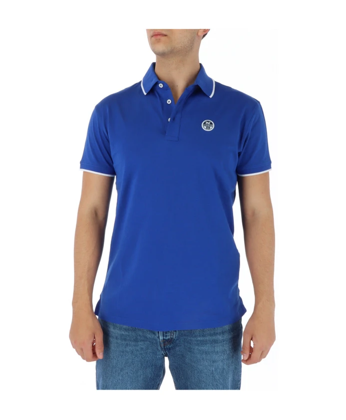 Синяя рубашка-поло с короткими рукавами North Sails, синий
Синяя рубашка-поло с короткими рукавами North Sails, синий