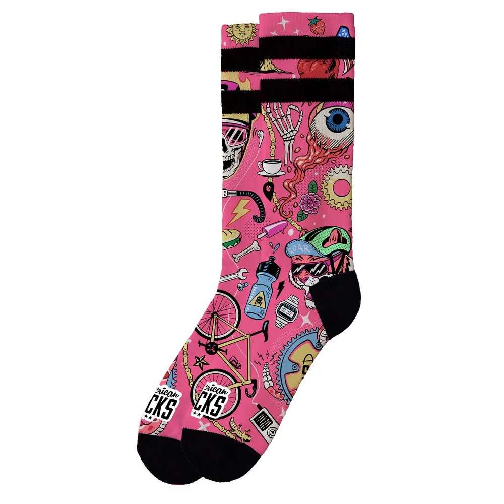 Носки American Cycling Beast long, розовый
Носки American Cycling Beast long, розовый