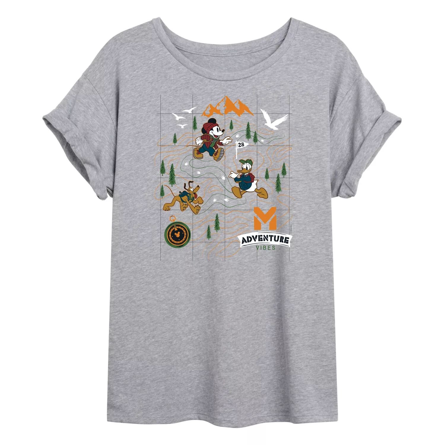 Струящаяся футболка с изображением Микки Мауса для детей Disney's Adventure Map Disney
Струящаяся футболка с изображением Микки Мауса для детей Disney's Adventure Map Disney