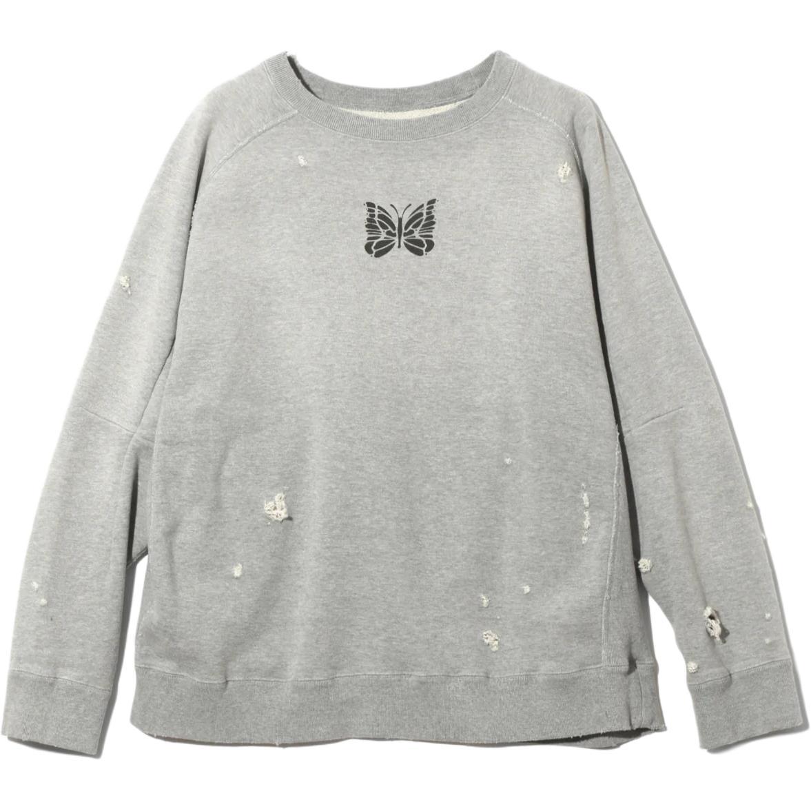 Свитер Butterfly patch с эффектом поношенности Needles, серый
Свитер Butterfly patch с эффектом поношенности Needles, серый