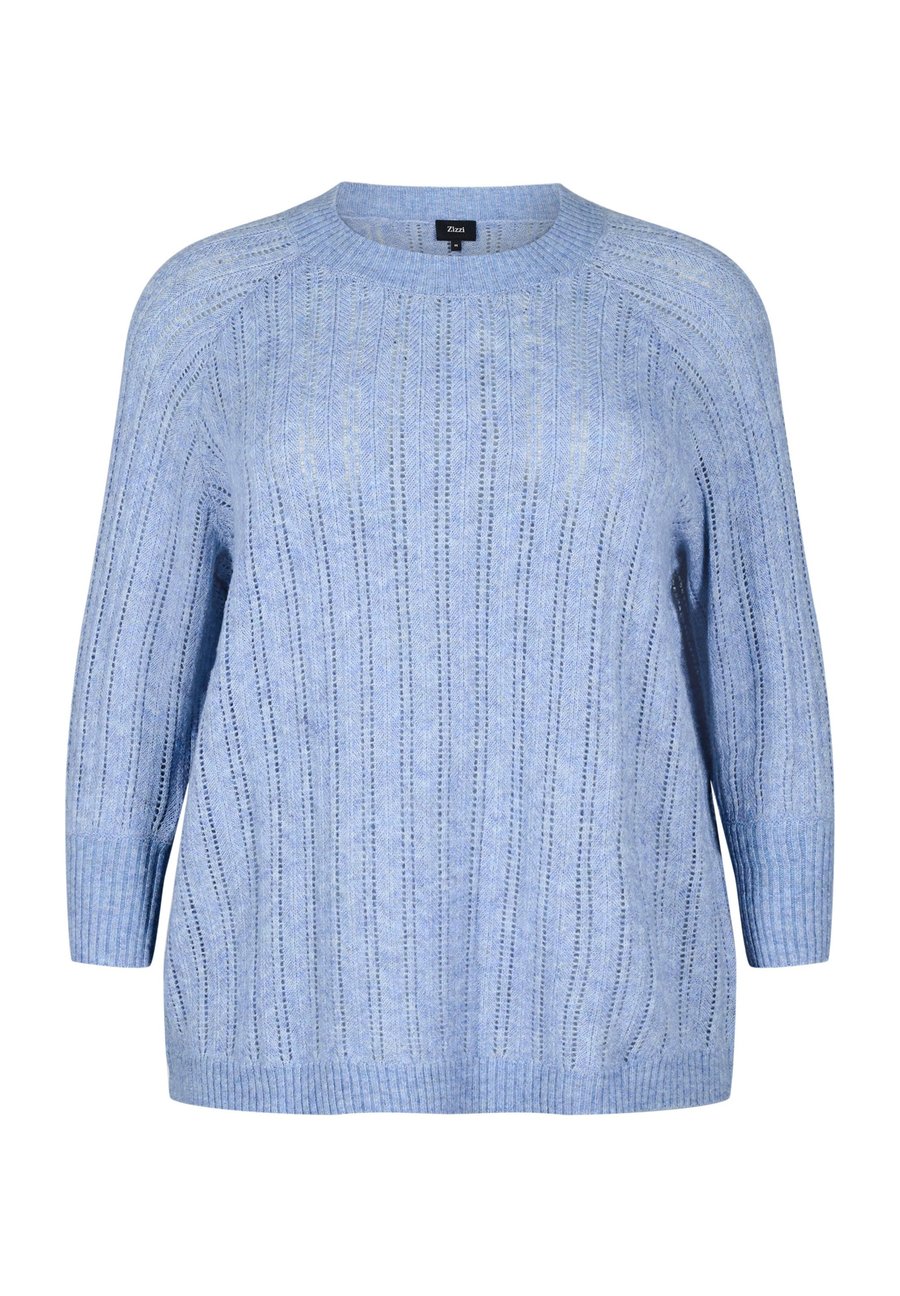 Джемпер Zizzi MIT 3/4-ÄRMELN UND LOCHMUSTER, Infinity Mel./Mottled Light Blue
Джемпер Zizzi MIT 3/4-ÄRMELN UND LOCHMUSTER, Infinity Mel./Mottled Light Blue