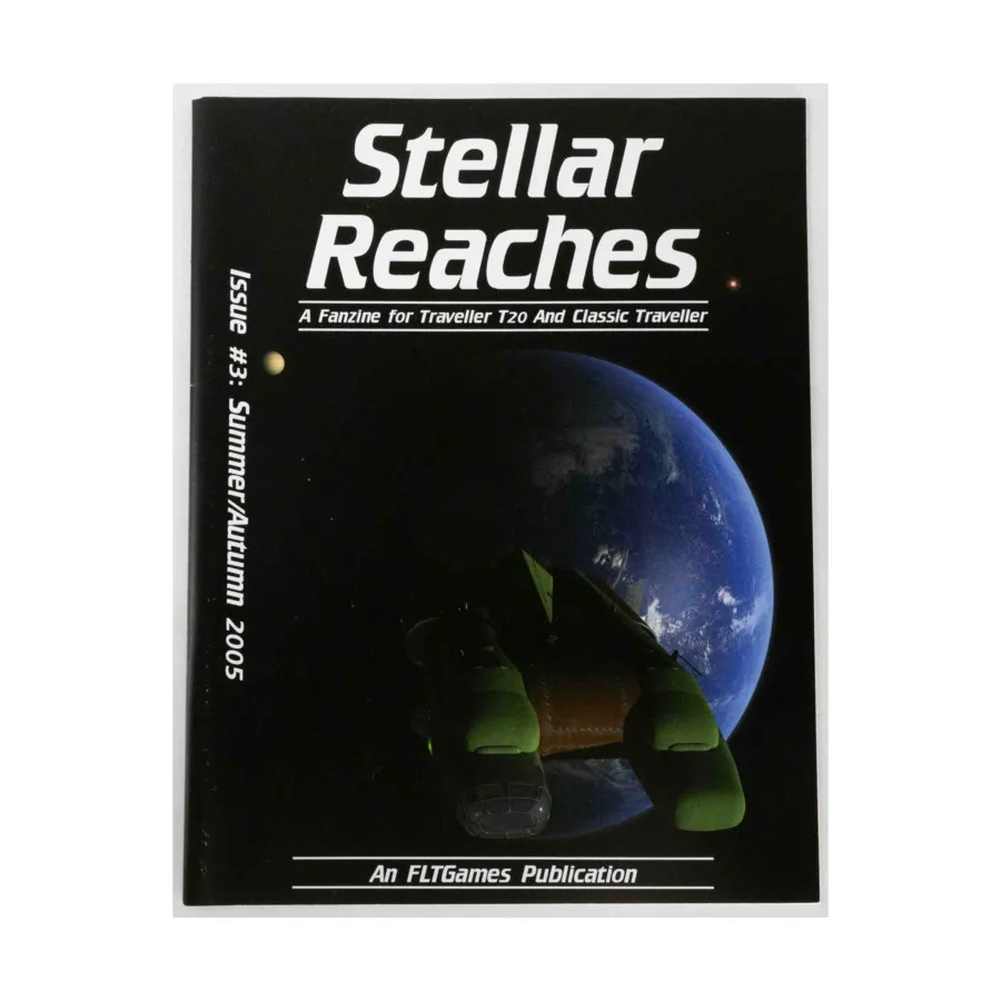 Журнал #3 "BITS Task System, Traveller Conversions, Beta Quadrant of the Empty Quarter Sector", Stellar Reaches
Журнал #3 "BITS Task System, Traveller Conversions, Beta Quadrant of the Empty Quarter Sector", Stellar Reaches