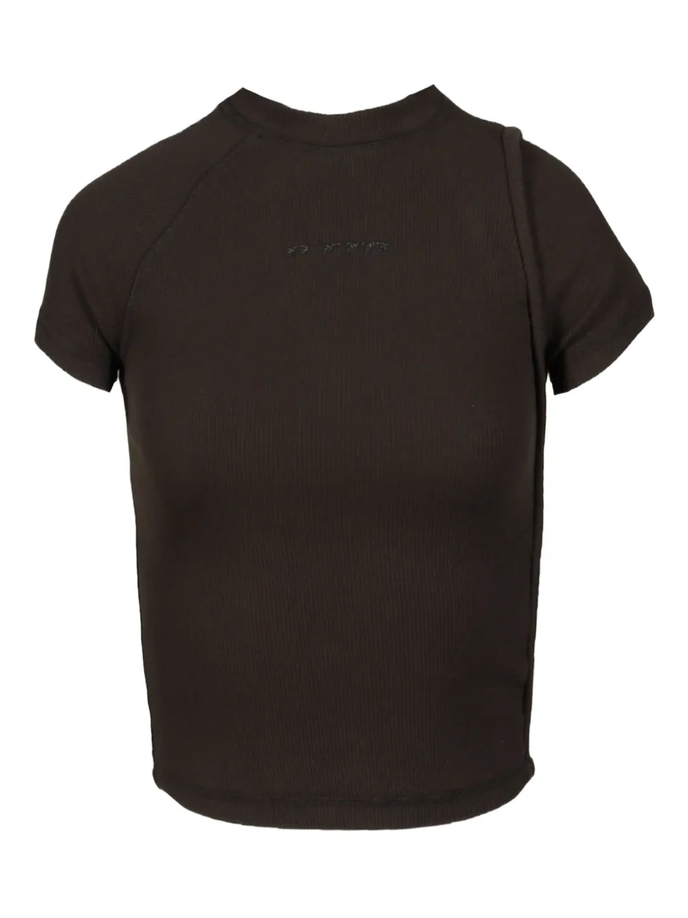 Футболка с короткими рукавами в рубчик Ottolinger, черный
Футболка с короткими рукавами в рубчик Ottolinger, черный