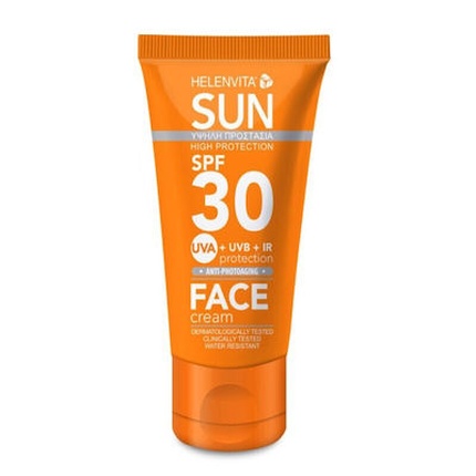 Солнцезащитный крем для лица с защитой от фотостарения Spf30 50 мл Helenvita
Солнцезащитный крем для лица с защитой от фотостарения Spf30 50 мл Helenvita