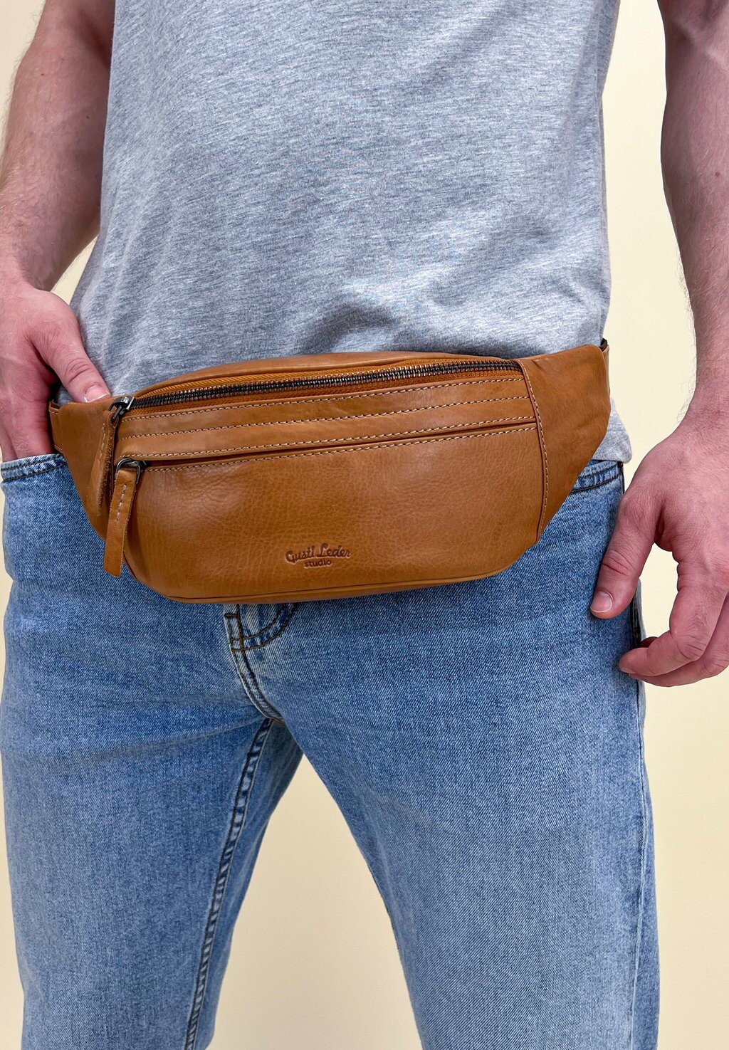 Поясная сумка Gusti Leder, коричневый 
Поясная сумка Gusti Leder, коричневый