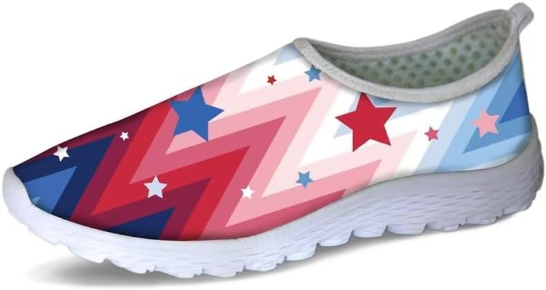 Кроссовки Forchrinse с тропическим ананасовым цветочным принтом, дышащие сетчатые спортивные кроссовки без шнурков для мужчин и женщин, American Flag Star
Кроссовки Forchrinse с тропическим ананасовым цветочным принтом, дышащие сетчатые спортивные кроссовки без шнурков для мужчин и женщин, American Flag Star