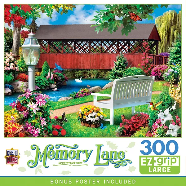 Шедевры памяти - загородный парк, пазл EZ Grip из 300 деталей Masterpieces Puzzles, multicolor
Шедевры памяти - загородный парк, пазл EZ Grip из 300 деталей Masterpieces Puzzles, multicolor