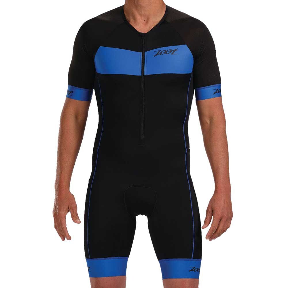 Костюм для триатлона с коротким рукавом Zoot Core + Tri Aero, синий
Костюм для триатлона с коротким рукавом Zoot Core + Tri Aero, синий