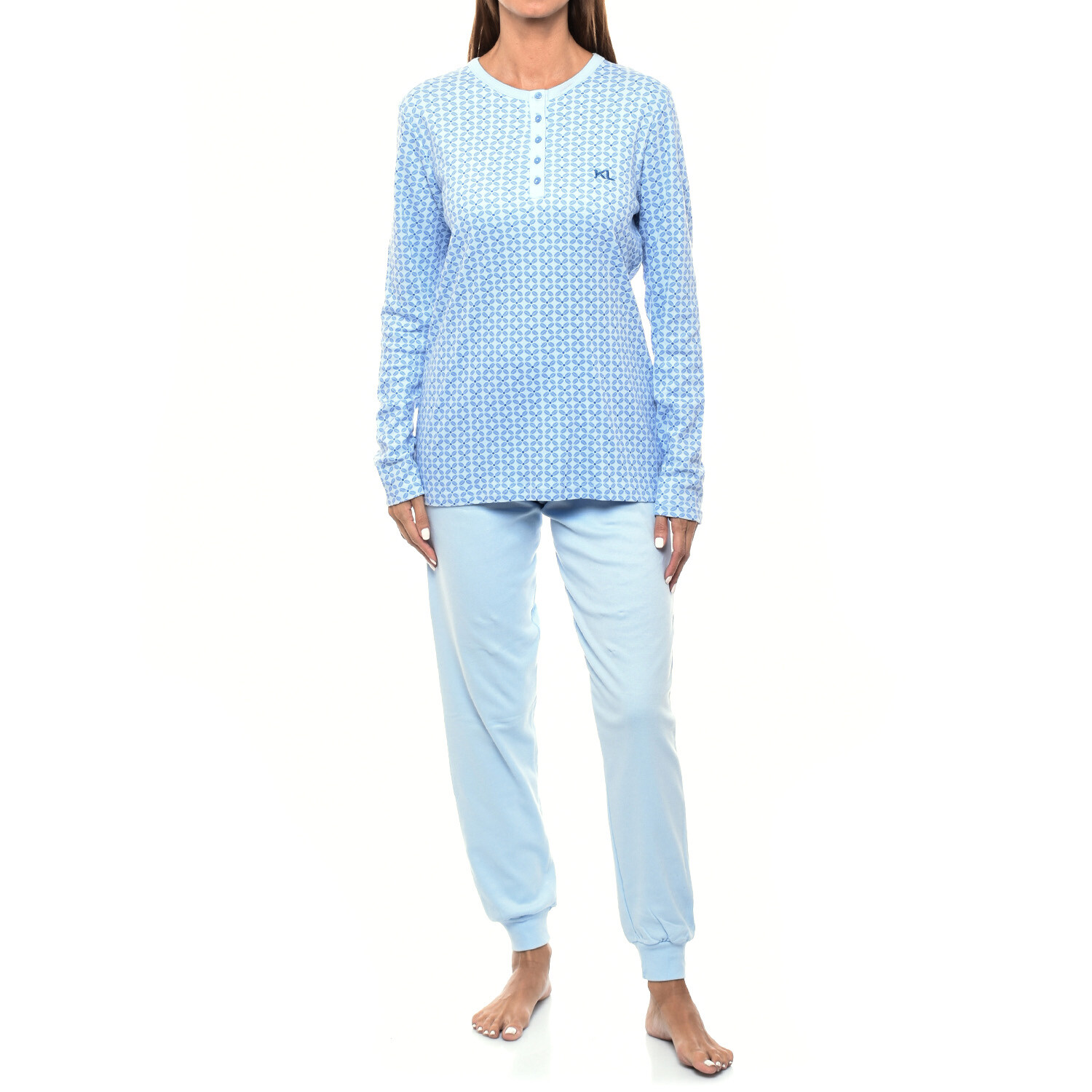 Klp1 зимняя пижама с длинными рукавами Kisses And Love, синий
Klp1 зимняя пижама с длинными рукавами Kisses And Love, синий