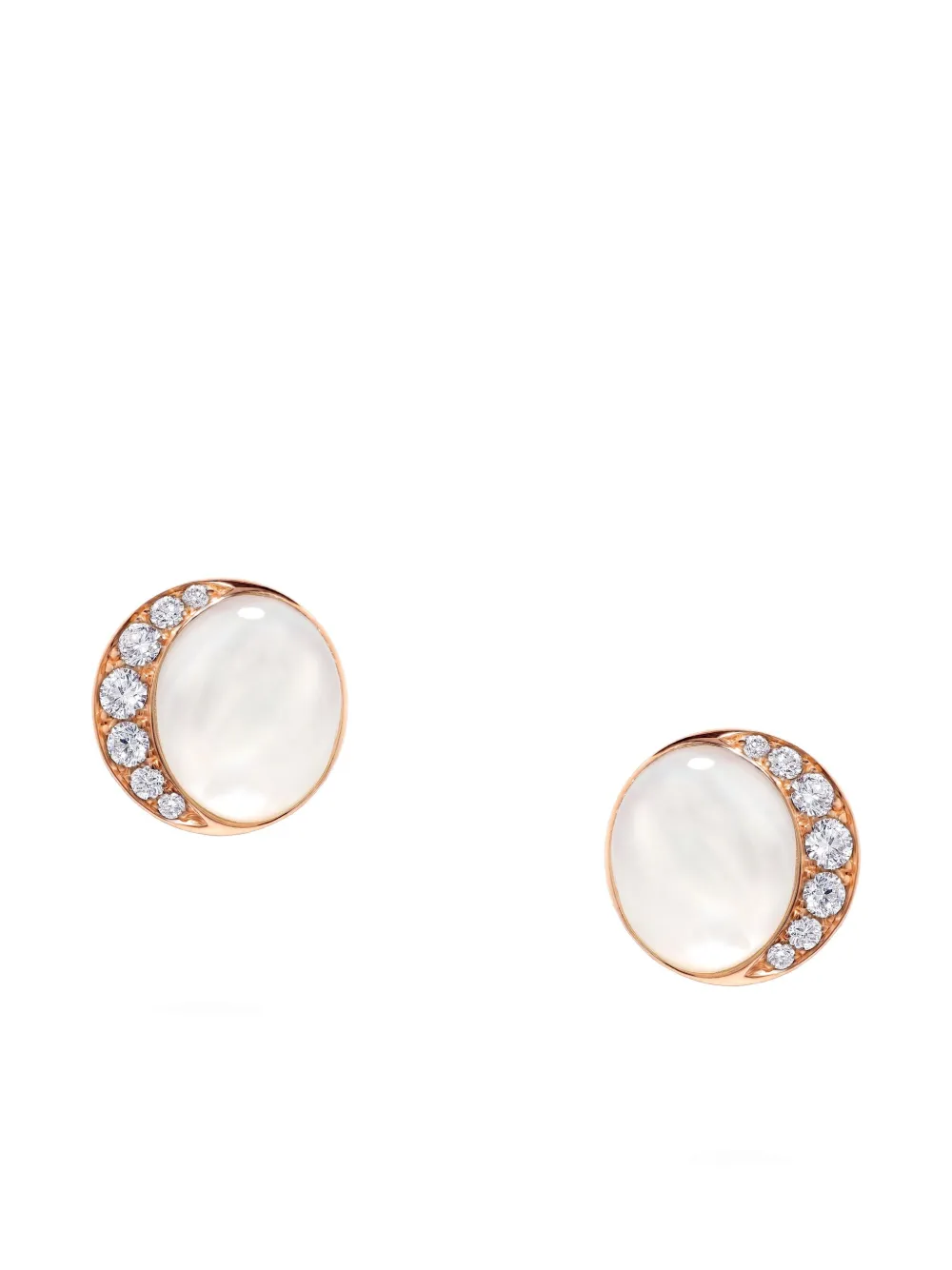 Серьги Fortuna из 18-каратного розового золота с круглыми бриллиантами David Morris, розовый
Серьги Fortuna из 18-каратного розового золота с круглыми бриллиантами David Morris, розовый