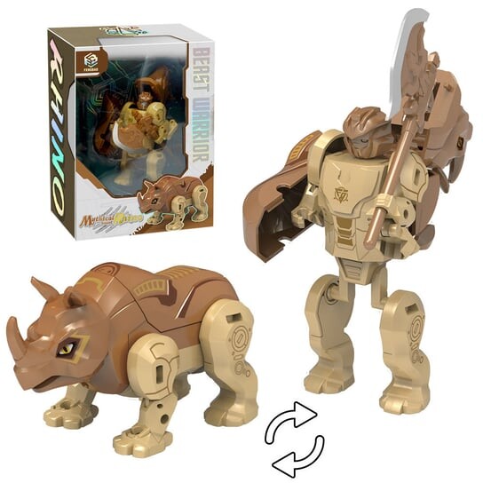 Аскато Робот-трансформер Носорог ASKATO
Аскато Робот-трансформер Носорог ASKATO