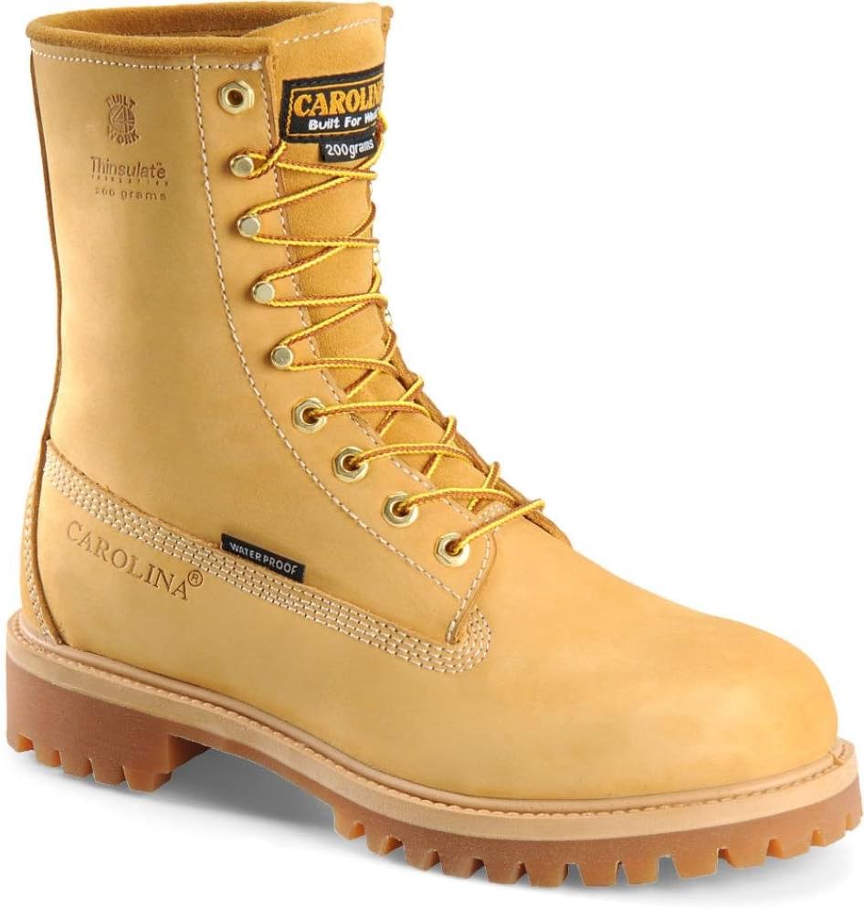 Рабочие утепленные водонепроницаемые ботинки Carolina Journeyman 20 см - Утепленные рабочие ботинки 200 г - Водонепроницаемая подкладка, нескользящая подошва, Wheat
Рабочие утепленные водонепроницаемые ботинки Carolina Journeyman 20 см - Утепленные рабочие ботинки 200 г - Водонепроницаемая подкладка, нескользящая подошва, Wheat