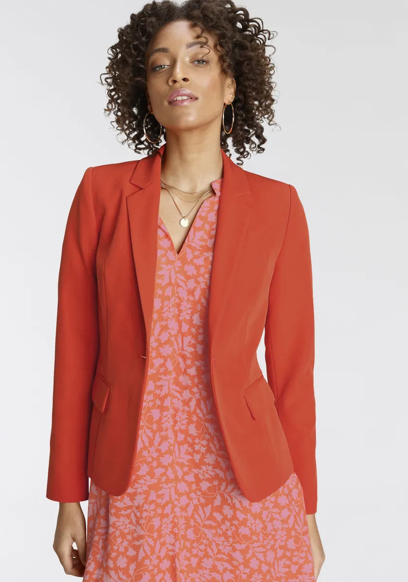 Короткий пиджак Tamaris в модных цветах, красный
Короткий пиджак Tamaris в модных цветах, красный