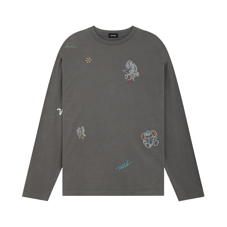 Футболка Unisex Charcoal Gray WE11DONE, серый
Футболка Unisex Charcoal Gray WE11DONE, серый