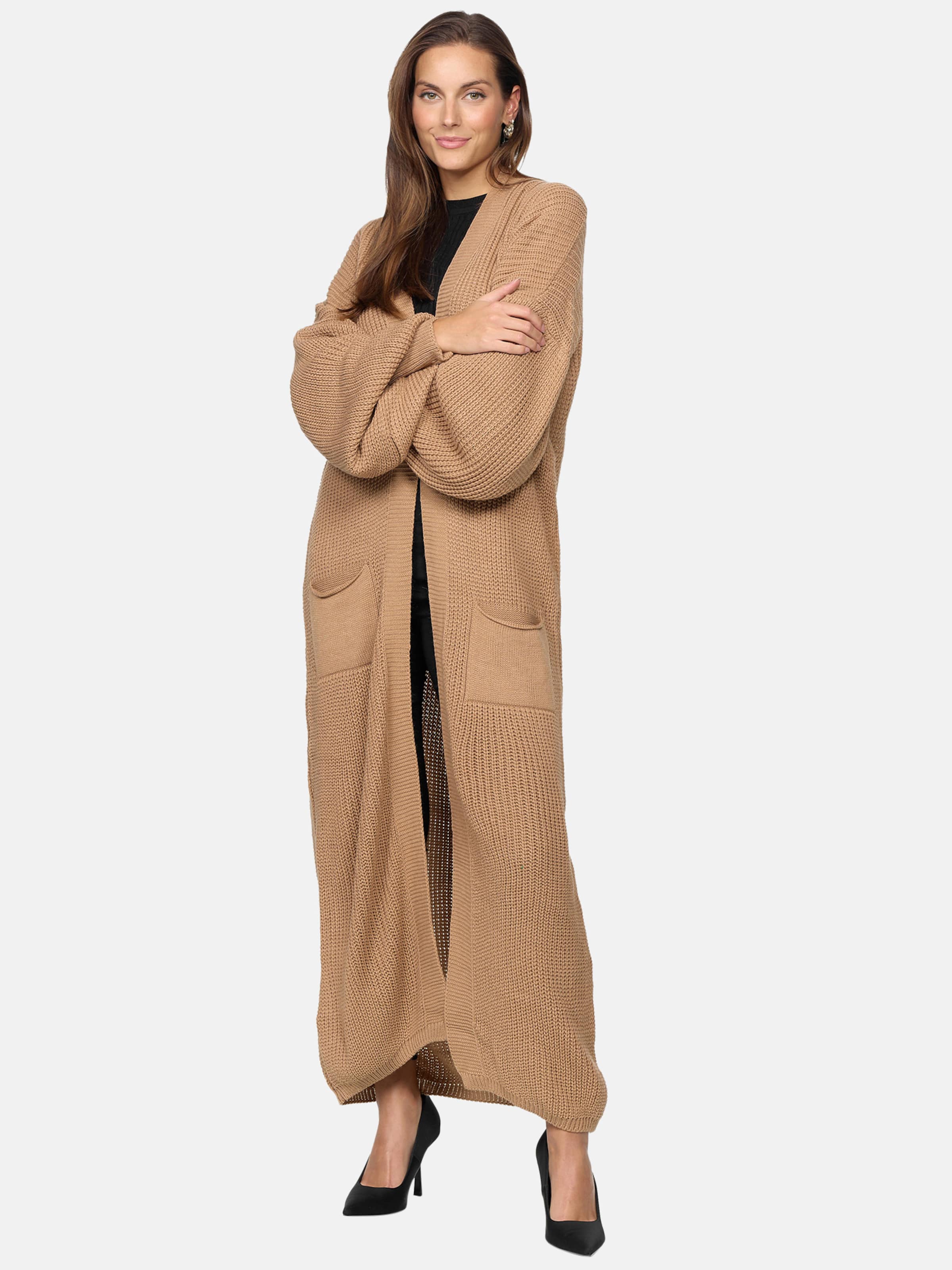 Elara Вязаное пальто в цвете camel
Elara Вязаное пальто в цвете camel