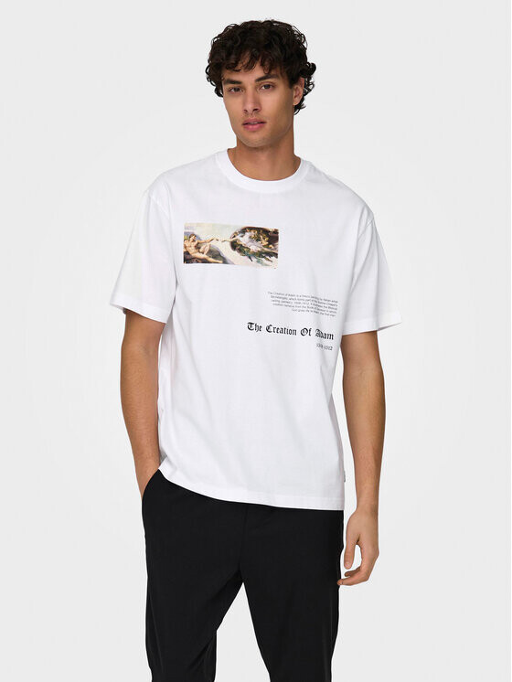 Футболка свободного кроя Only & Sons, белый
Футболка свободного кроя Only & Sons, белый