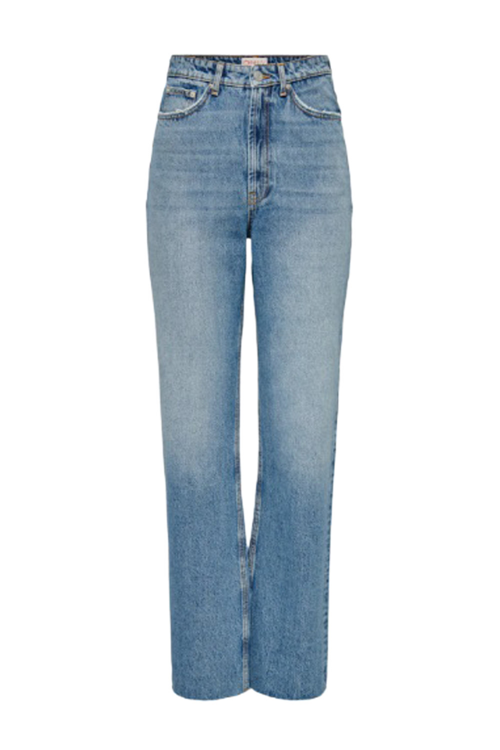 Джинсы ONLY прямые с высокой талией, синий
Джинсы ONLY прямые с высокой талией, синий