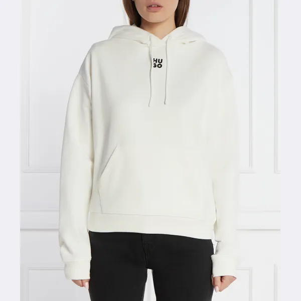 Толстовка Delfinia классического кроя Hugo, белый
Толстовка Delfinia классического кроя Hugo, белый