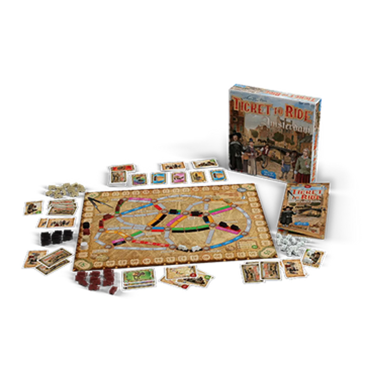 Настольная игра Ticket to Ride: Amsterdam
Настольная игра Ticket to Ride: Amsterdam