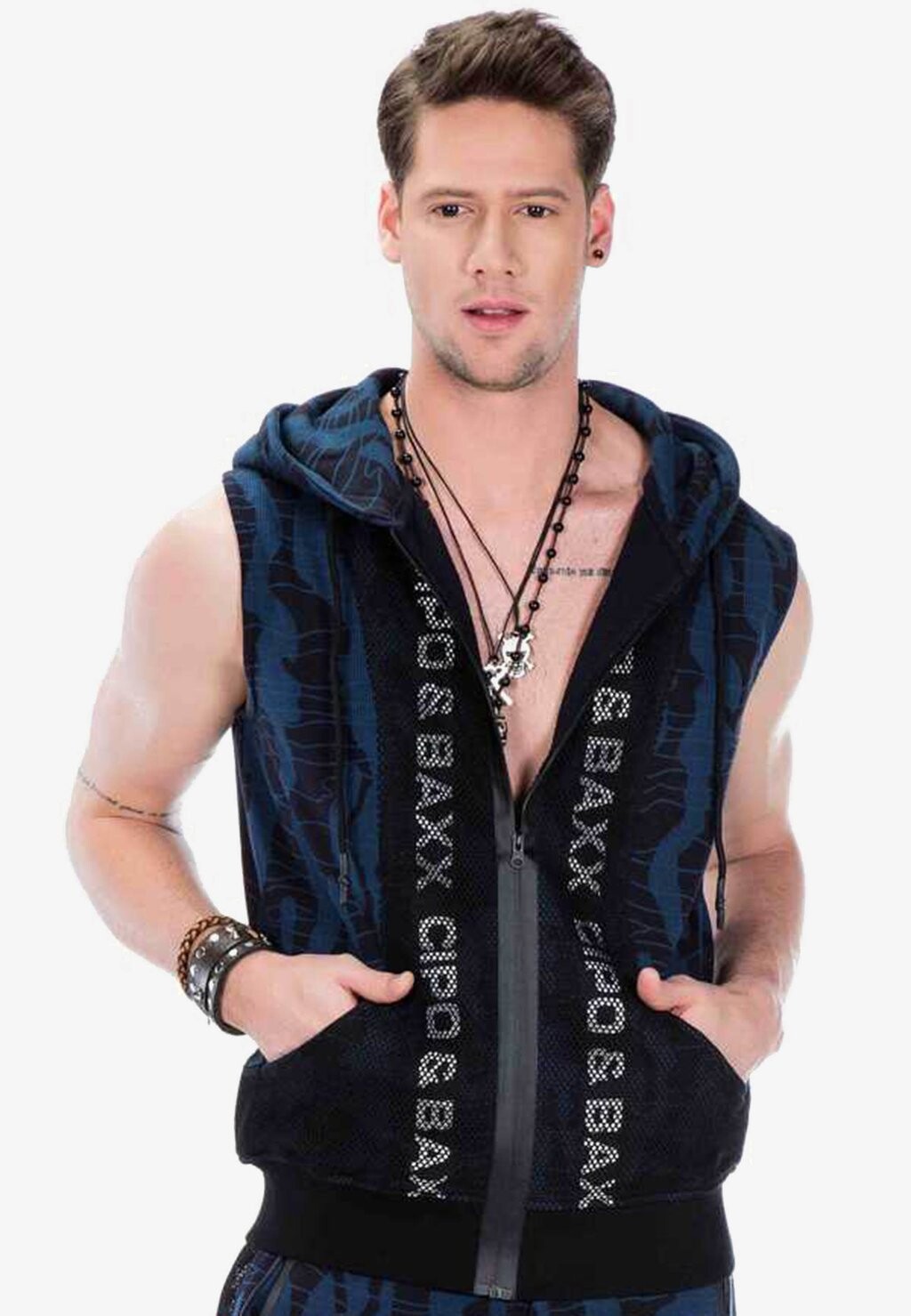 Жилет Cipo & Baxx, Черный, Жилет Cipo & Baxx
Жилет Cipo & Baxx, Черный, Жилет Cipo & Baxx