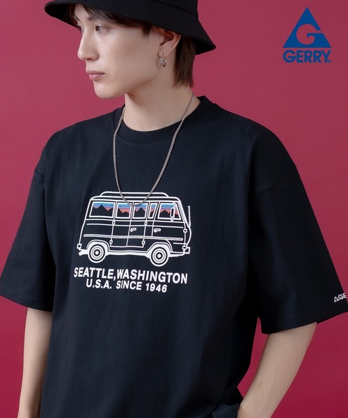 Футболка с коротким рукавом, принтом на спине и вышивкой GERRY, черный
Футболка с коротким рукавом, принтом на спине и вышивкой GERRY, черный