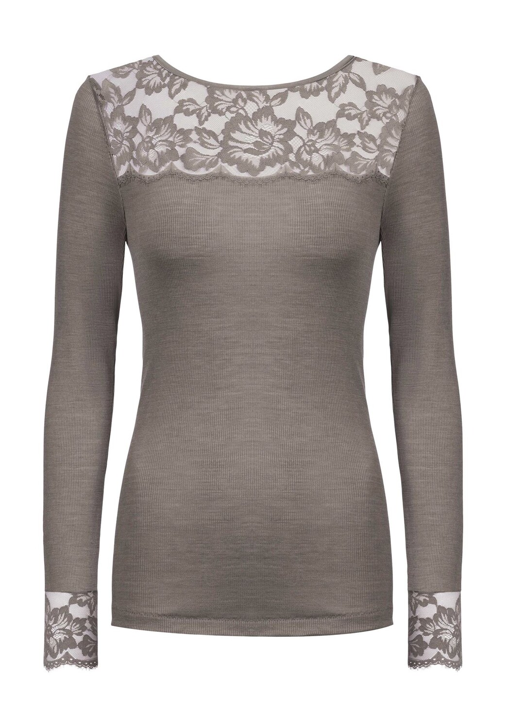Рубашка с длинным рукавом, цветочное кружево, однотонная, женская mey, цвет Deep Taupe
Рубашка с длинным рукавом, цветочное кружево, однотонная, женская mey, цвет Deep Taupe