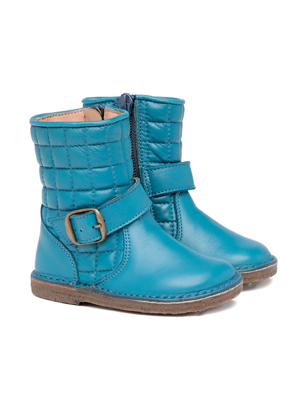 Стеганые ботинки с пряжками Pèpè, синий
Стеганые ботинки с пряжками Pèpè, синий