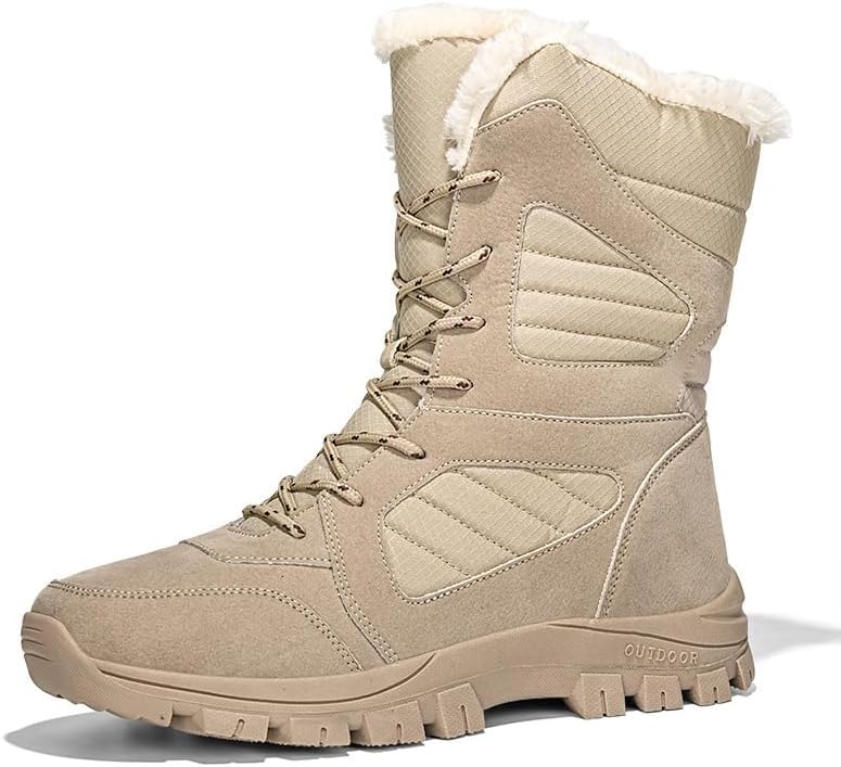 Мужские зимние снегоступы, теплые нескользящие водонепроницаемые легкие ботинки, ботинки для походов, прогулочные туфли, полностью с меховой подкладкой, термоботинки для походов Odipon, хаки
Мужские зимние снегоступы, теплые нескользящие водонепроницаемые легкие ботинки, ботинки для походов, прогулочные туфли, полностью с меховой подкладкой, термоботинки для походов Odipon, хаки