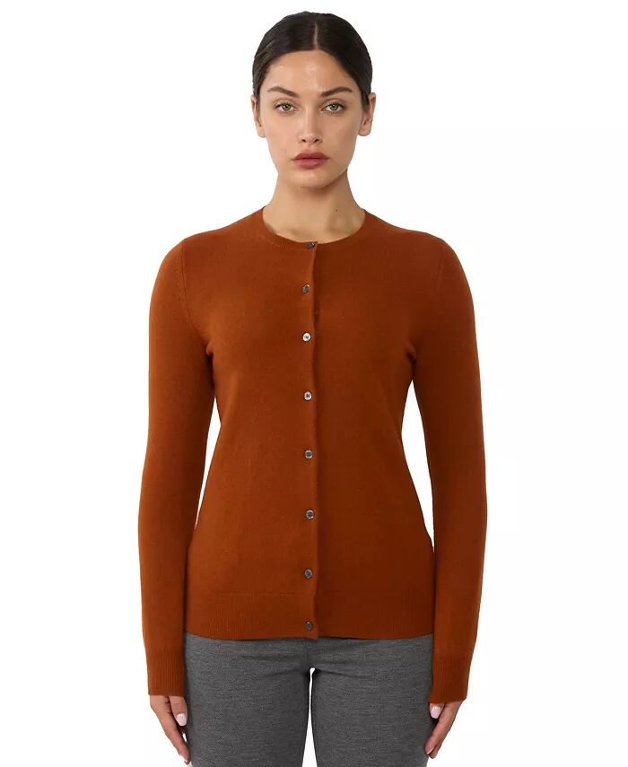 Женский кардиган из 100% кашемира с длинными рукавами и круглым вырезом на пуговицах спереди JENNIE LIU, красный
Женский кардиган из 100% кашемира с длинными рукавами и круглым вырезом на пуговицах спереди JENNIE LIU, красный
