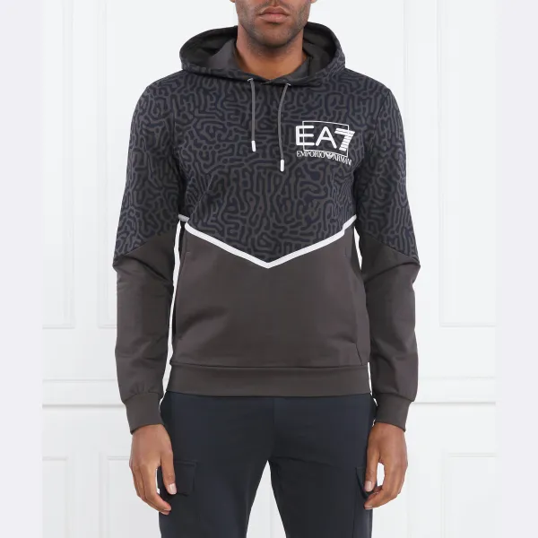 Толстовка обычного кроя Ea7, зеленый
Толстовка обычного кроя Ea7, зеленый