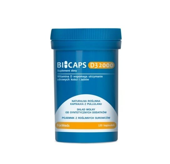 Formeds, Bicaps Витамин D3 2000 120к иммунитет
Formeds, Bicaps Витамин D3 2000 120к иммунитет