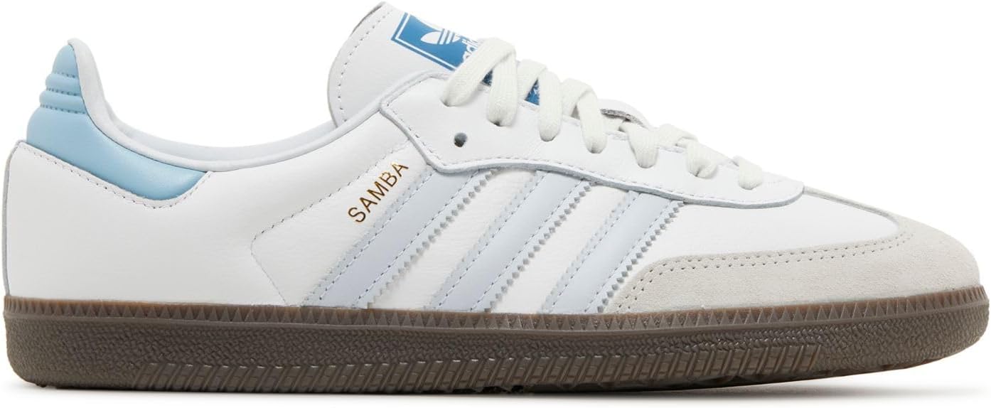Мужские кроссовки adidas Originals Samba OG, белый/голубой
Мужские кроссовки adidas Originals Samba OG, белый/голубой