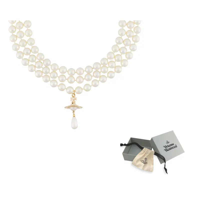Многослойное жемчужное ожерелье Vivienne Westwood
Многослойное жемчужное ожерелье Vivienne Westwood