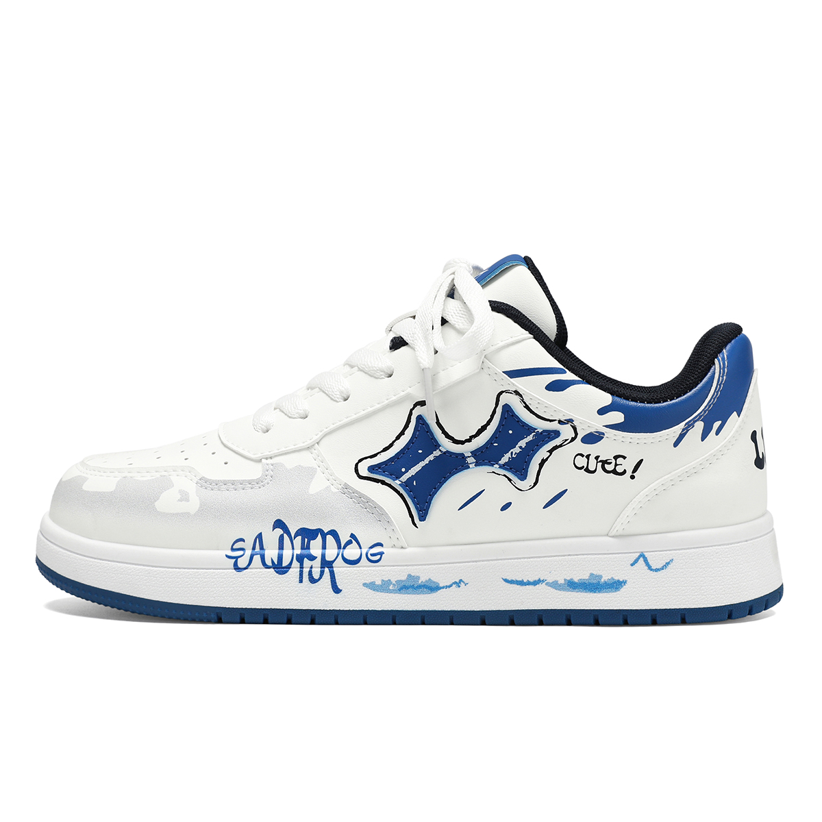 Низкие мужские кроссовки Pepe The Frog, Black White Polka Dot
Низкие мужские кроссовки Pepe The Frog, Black White Polka Dot