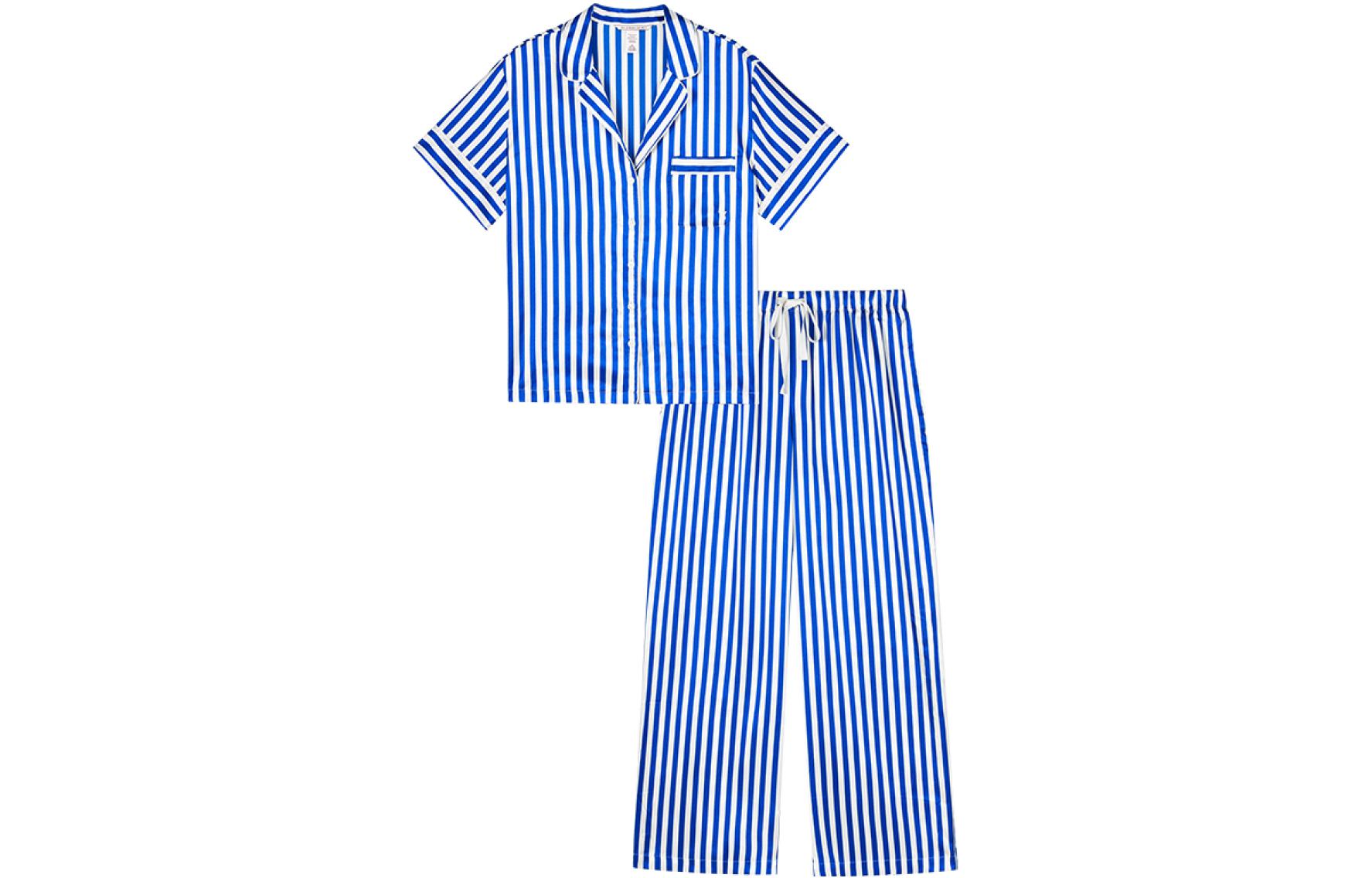 Victoria's Secret Пижамный комплект Women's Blue Stripes
Victoria's Secret Пижамный комплект Women's Blue Stripes