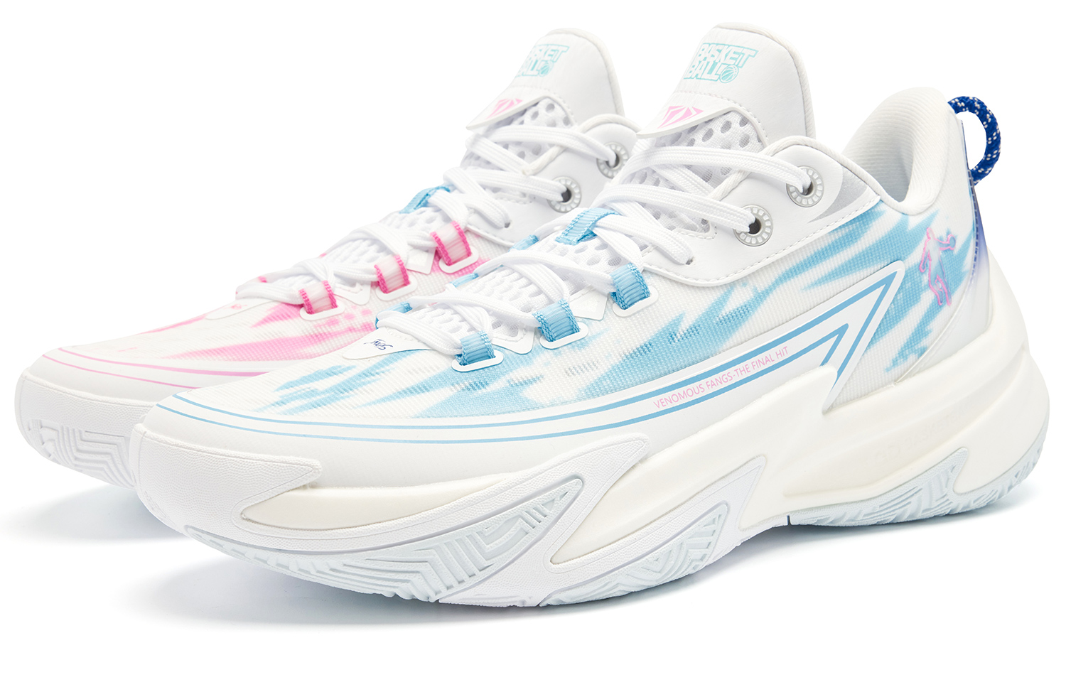 QIAODAN Баскетбольные кроссовки с низким верхом, износостойкие, с технологией Chai Rebound, мужские, синие, розовые, непарные
QIAODAN Баскетбольные кроссовки с низким верхом, износостойкие, с технологией Chai Rebound, мужские, синие, розовые, непарные